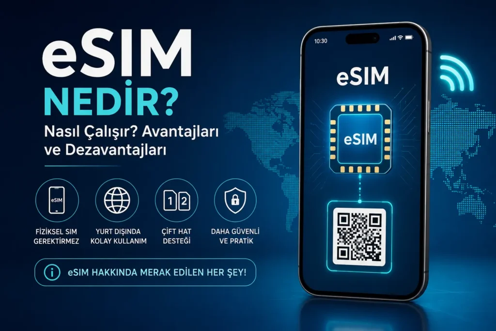 eSIM ve fiziksel SIM kart karşılaştırması