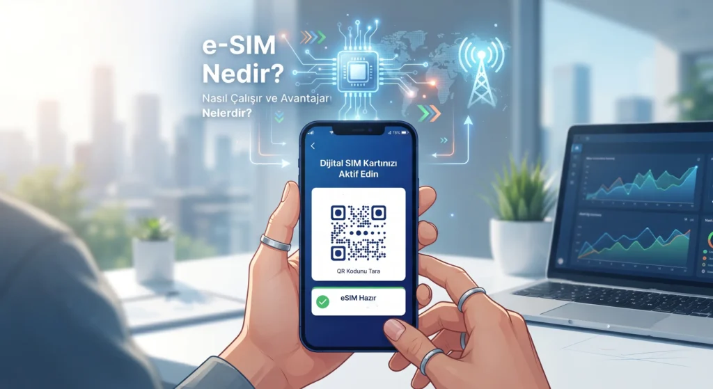eSIM profilinin telefona eklenmesi